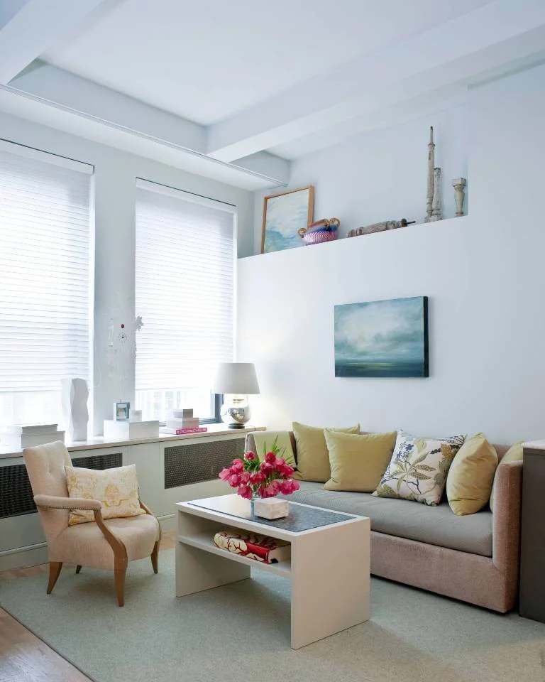 Simple Small Space Living Room