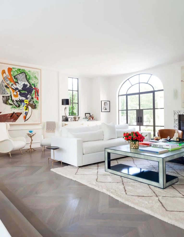 Spacious And White Room Design