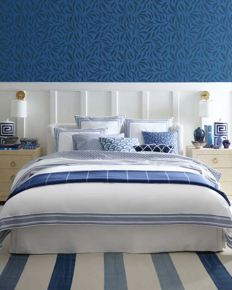 Soothing Bedroom Design In Blue Hues
