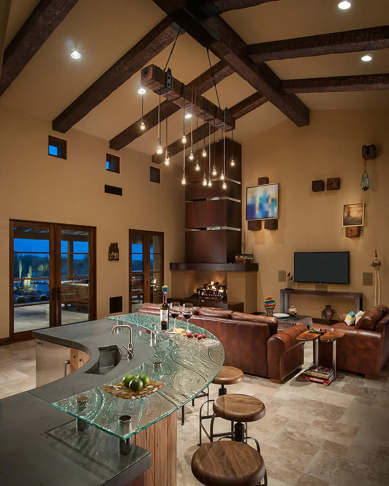 Warm Brown And Beige Decor