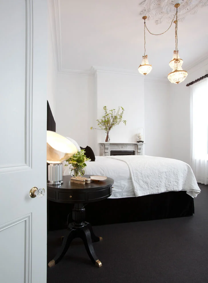 Classic Modern Interiors In Black White