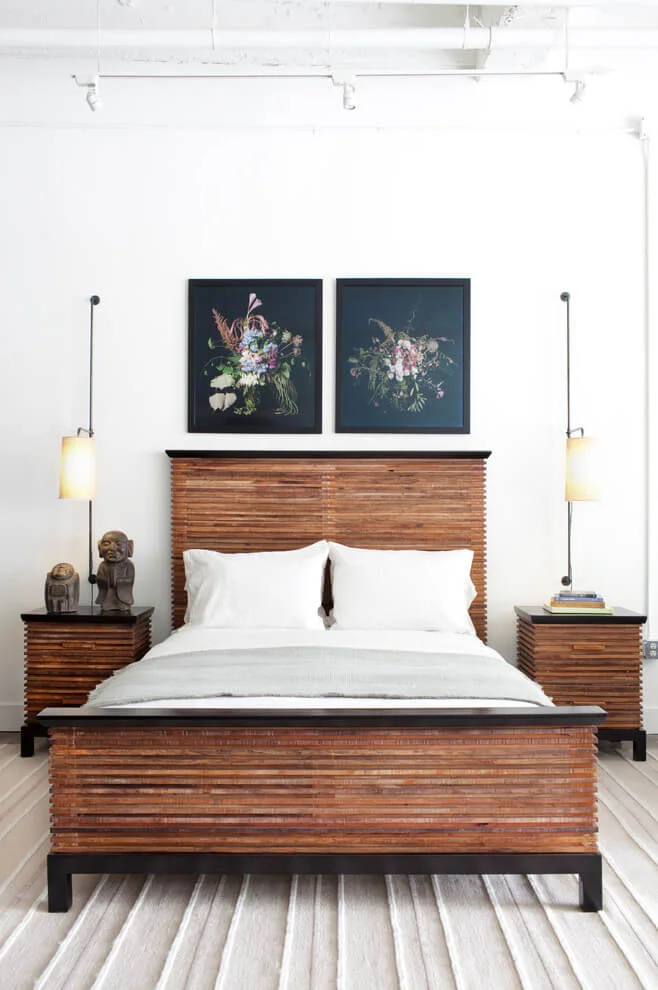Statement Furniture In Minimal Bedroom
