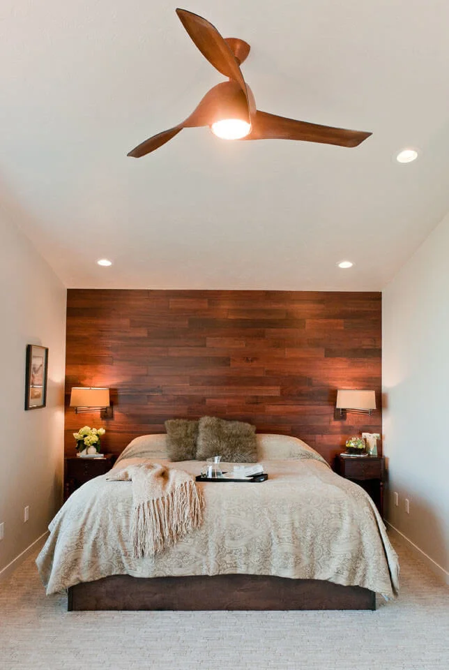 Wooden Touch In Small Minimal Bedroom