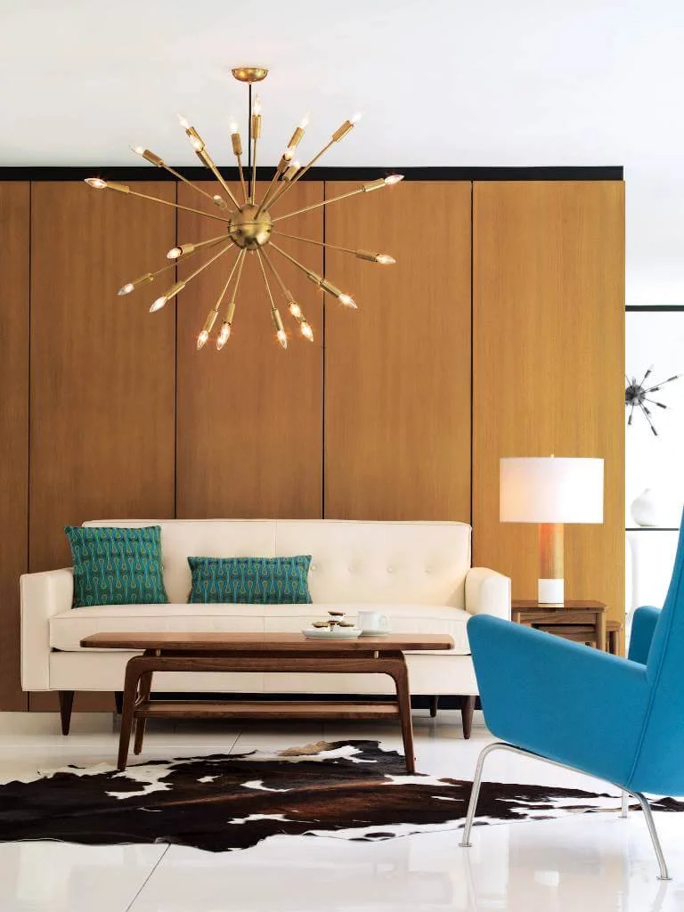 Mid Century Design In Living Room