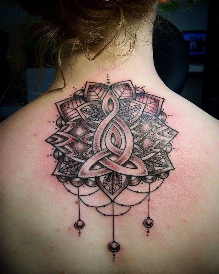 Celtic Mandala Ink for Back