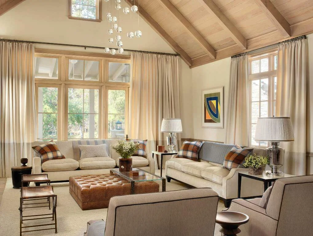Farmhouse Living Room Design