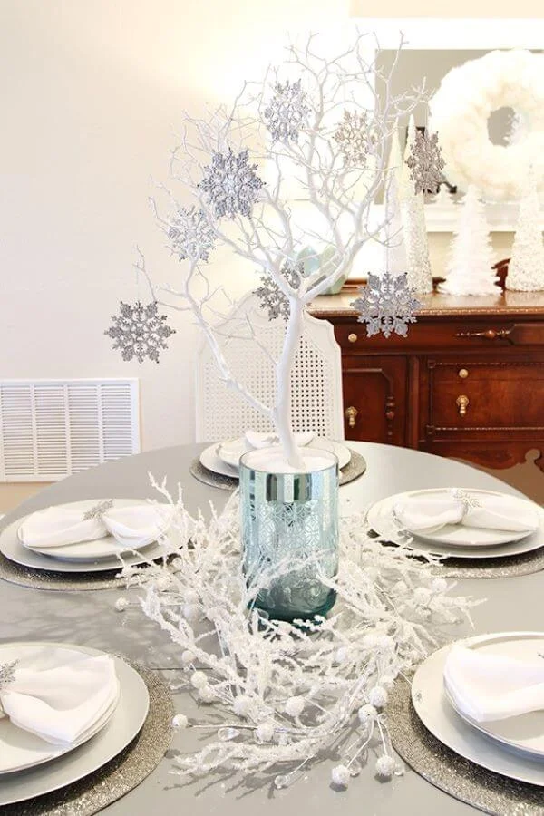 Winter Wonderland Christmas Table Décor