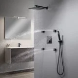 Black Shower Hose System